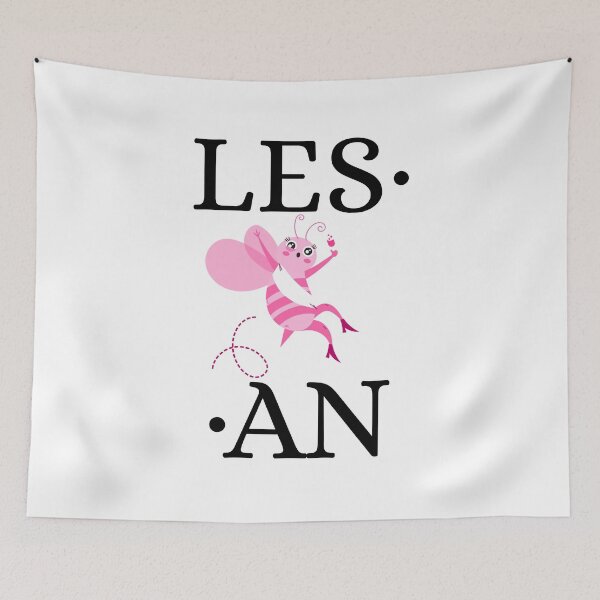 Item preview,  lesbian bee design,I'm  Lesbian  , Les.Bee.an pride  designed and sold by JobaBreezy.