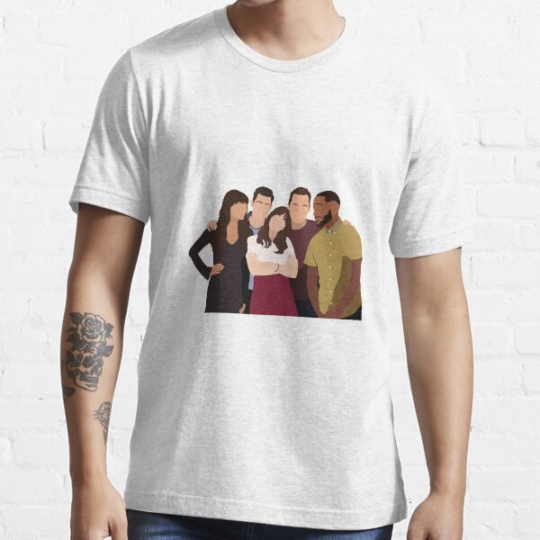 "New Girl Cast" Tshirt for Sale by lmesmcc Redbubble new girl tshirts jessica day t