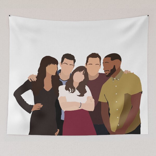 Item preview, New Girl Cast designed and sold by lmesmcc.