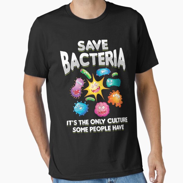Item preview, Save Bacteria - Funny Biology Gift designed and sold by woormle.