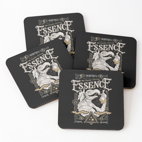 Organic Gelfling Essence Coasters (Set of 4)