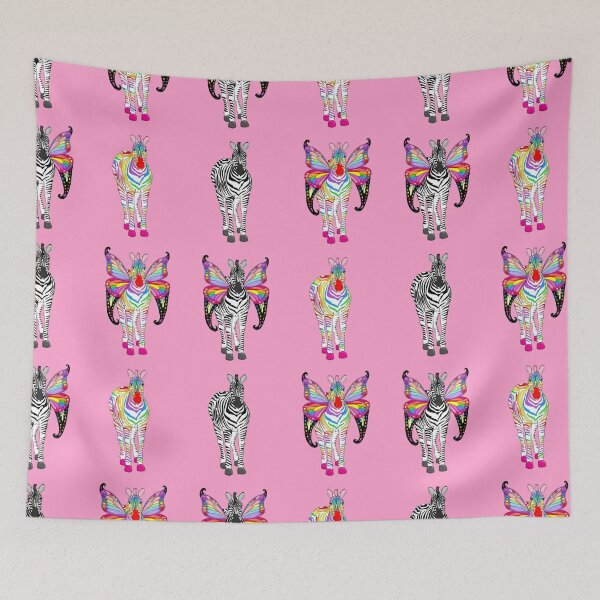 Item preview, Zebras and Zebras with wings designed and sold by Melanie Jeyakkumar.