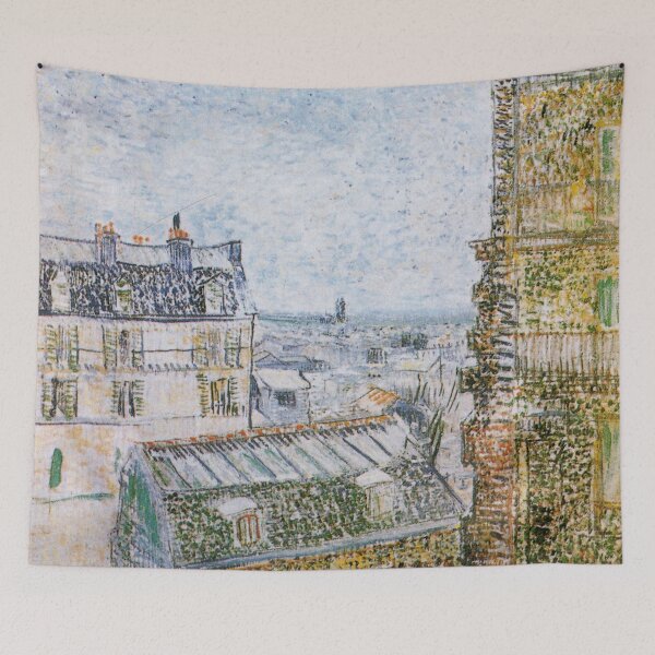 Item preview, Vincent Van Gogh, View of Paris from Vincent's Room in the Rue Lepic designed and sold by Irina Polyanskaya.