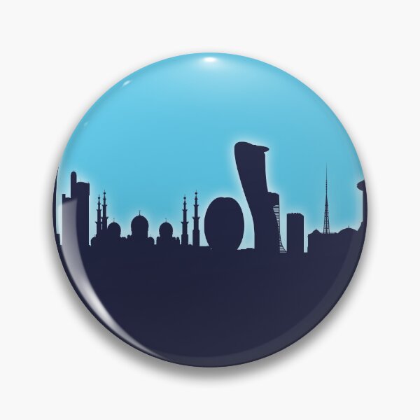 Item preview, Abu Dhabi Skyline designed and sold by ArtPrints.