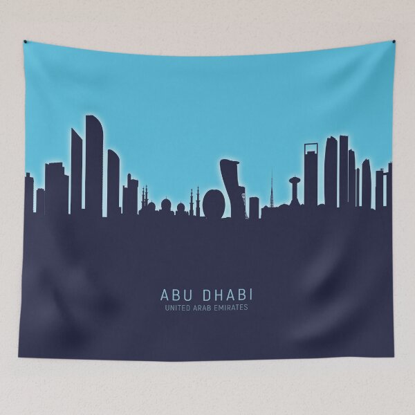 Item preview, Abu Dhabi Skyline designed and sold by ArtPrints.