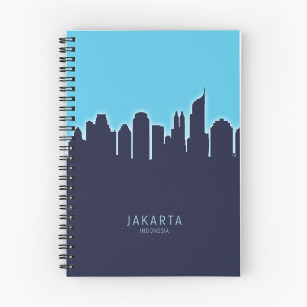 Artikelvorschau, Jakarta Skyline Indonesia entworfen und verkauft von ArtPrints.