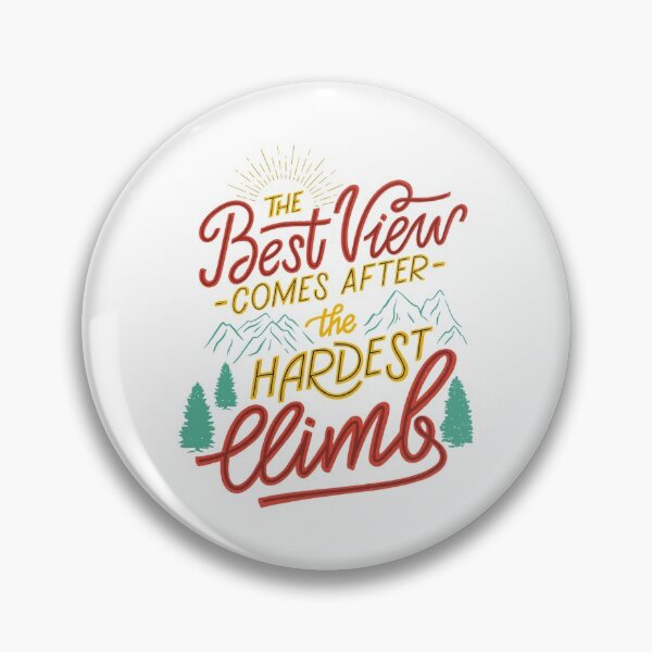 Item preview, The Best View Comes After The Hardest Climb designed and sold by Vector Scout Lab.