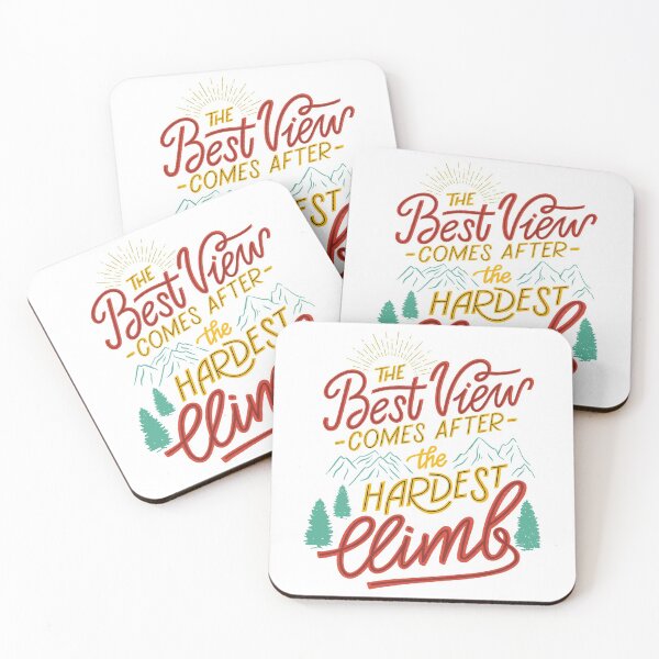 Item preview, The Best View Comes After The Hardest Climb designed and sold by Vector Scout Lab.