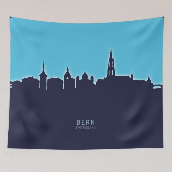Item preview, Bern Switzerland Skyline designed and sold by ArtPrints.