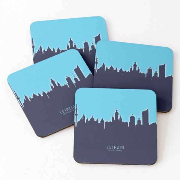 Item preview, Leipzig Germany Skyline designed and sold by ArtPrints.