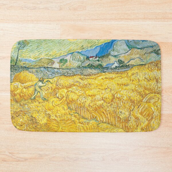 Item preview, Wheatfield with a Reaper, by Vincent Van Gogh designed and sold by Irina Polyanskaya.