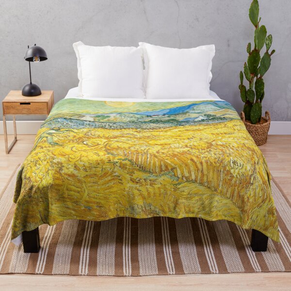 Item preview, Wheatfield with a Reaper, by Vincent Van Gogh designed and sold by Irina Polyanskaya.