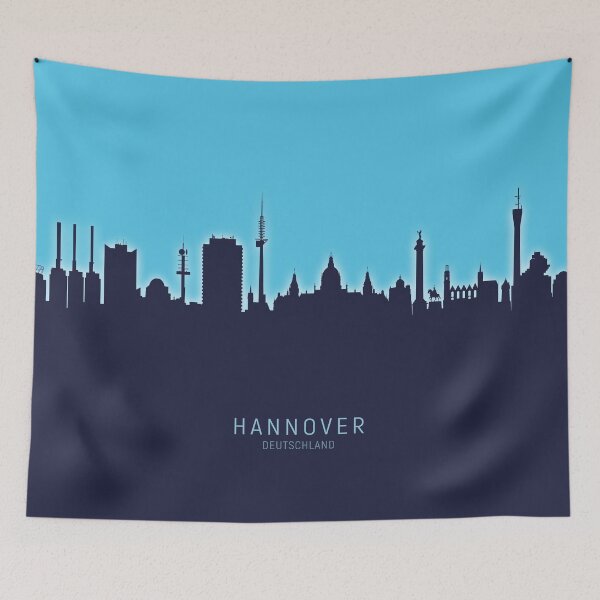 Item preview, Hannover Germany Skyline designed and sold by ArtPrints.