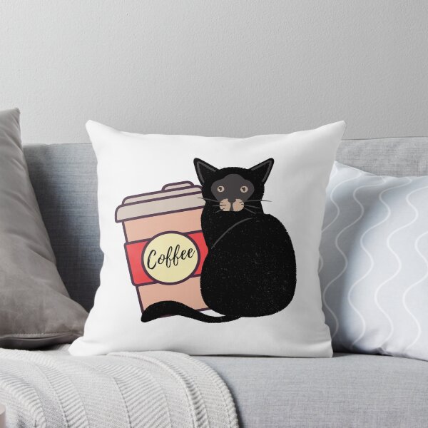 Item preview, The Coffee Cat (Light Background) designed and sold by Yosaporn.