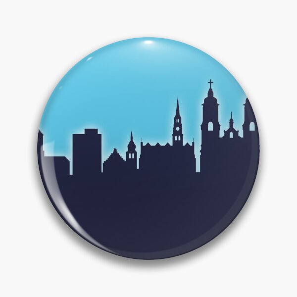 Item preview, St Gallen Switzerland Skyline designed and sold by ArtPrints.