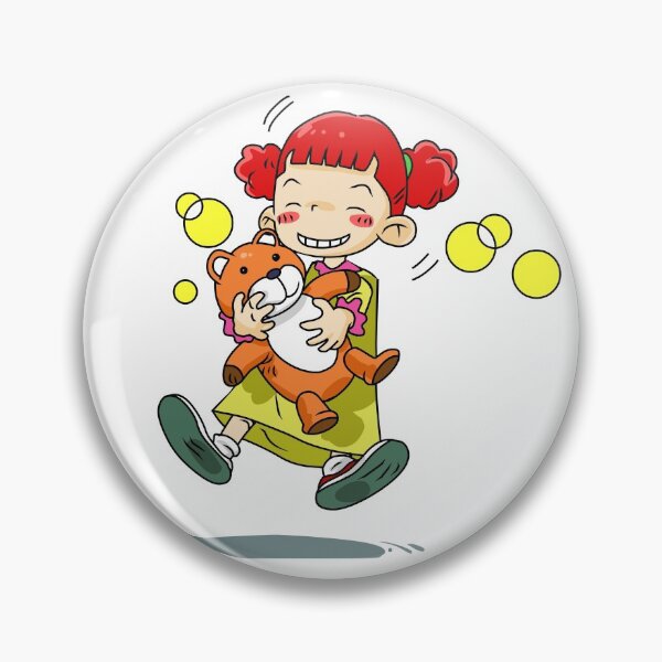 Item preview, Giggling girl cartoon designed and sold by Purple monkey.