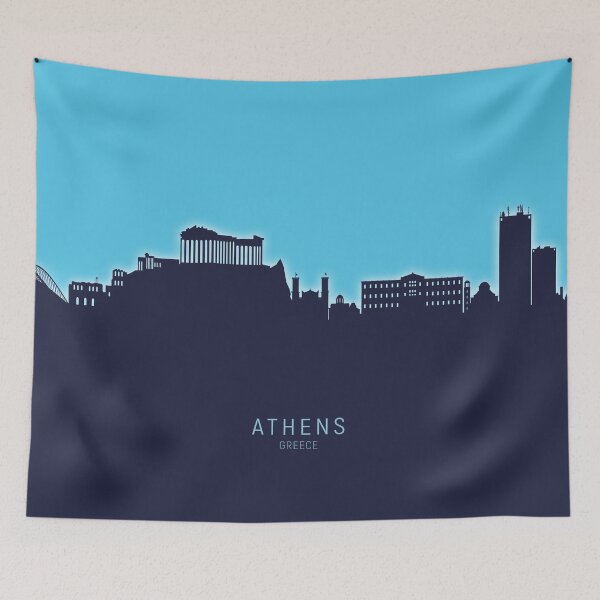 Item preview, Athens Greece Skyline designed and sold by ArtPrints.