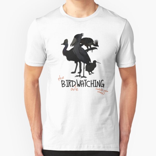 Birds are watching Slim Fit T-Shirt