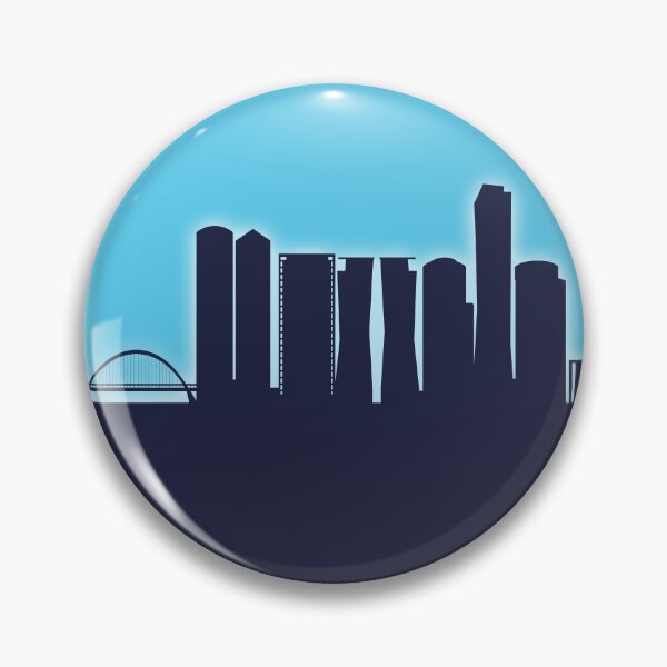 Item preview, Tel Aviv Israel Skyline designed and sold by ArtPrints.