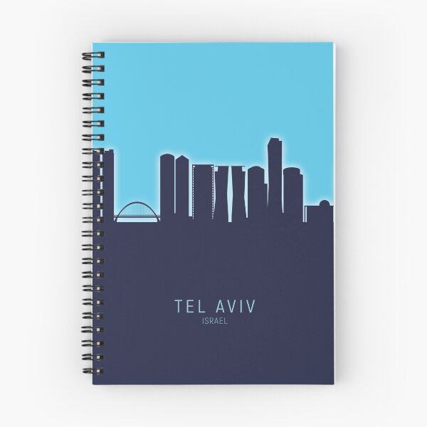 Item preview, Tel Aviv Israel Skyline designed and sold by ArtPrints.