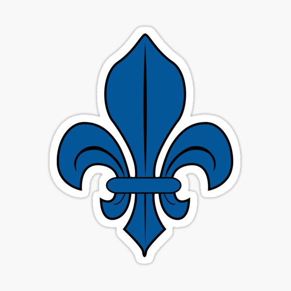Aperçu de l'œuvre Fleur de lys illustrée,  créée et vendue par Martin Boisvert.