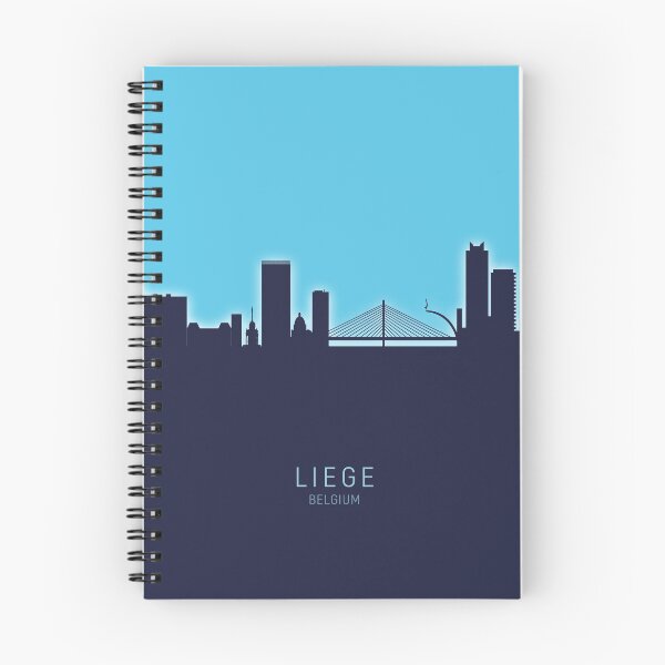 Item preview, Liege Belgium Skyline designed and sold by ArtPrints.