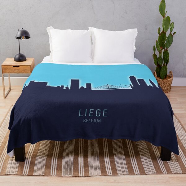 Item preview, Liege Belgium Skyline designed and sold by ArtPrints.