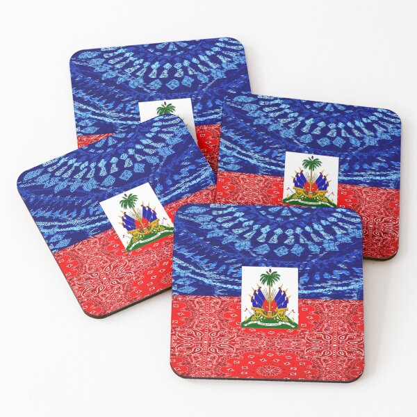 Item preview, Vintage Haitian Flag designed and sold by artbyomega.