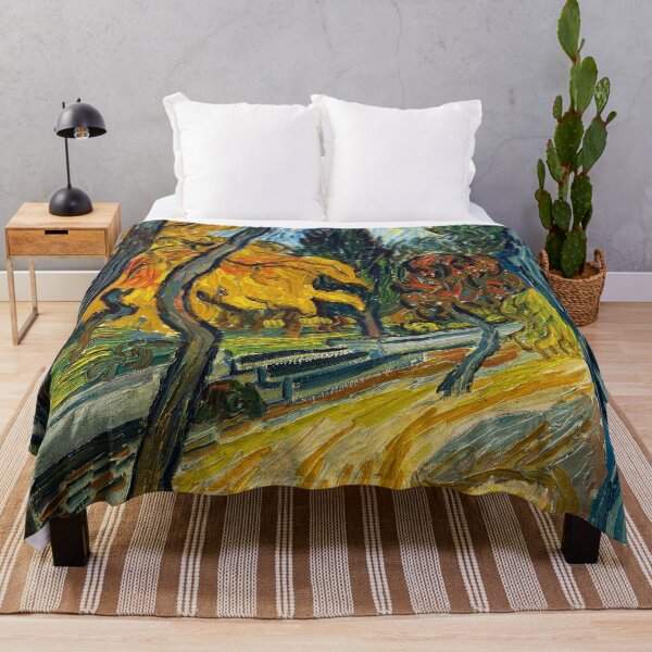 Item preview, Trees in a Shelter Garden, by Vincent Van Gogh designed and sold by Irina Polyanskaya.