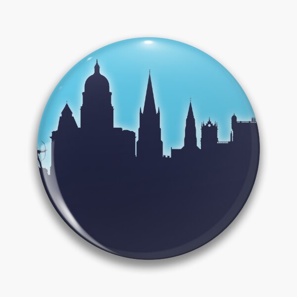 Item preview, Nottingham England Skyline designed and sold by ArtPrints.