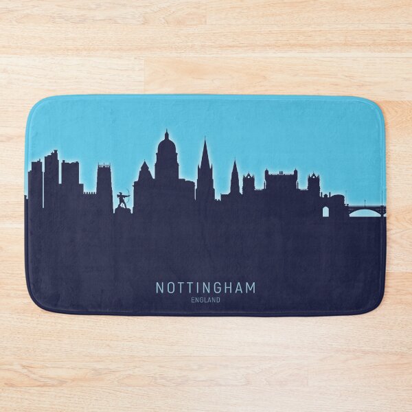 Item preview, Nottingham England Skyline designed and sold by ArtPrints.