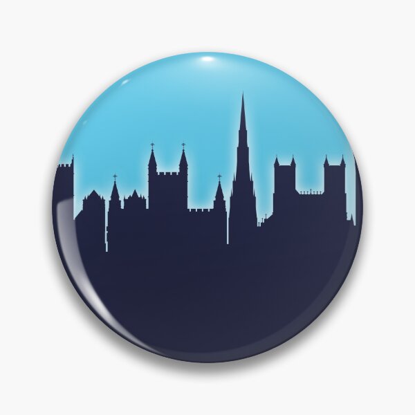 Aperçu de l'œuvre Bristol England Skyline créée et vendue par ArtPrints.