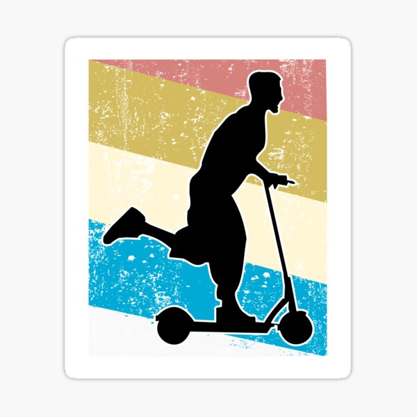 Scooter Rider Silhouette Gifts Merchandise Redbubble