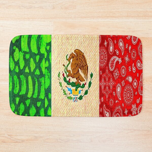 Item preview, Vintage Mexican Flag designed and sold by artbyomega.