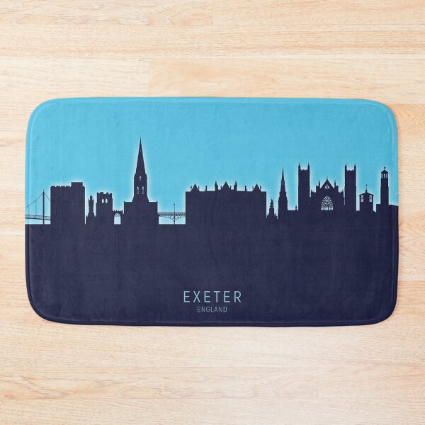 Item preview, Exeter England Skyline designed and sold by ArtPrints.