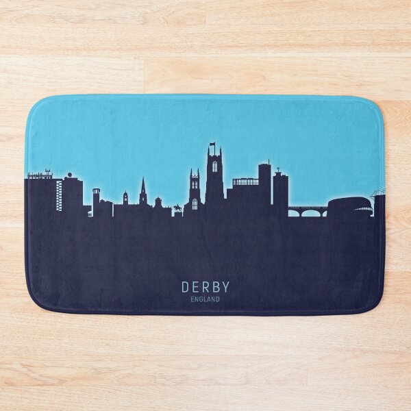 Item preview, Derby England Skyline designed and sold by ArtPrints.