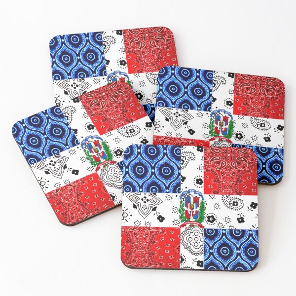Item preview, Vintage Dominican Republic Flag designed and sold by artbyomega.