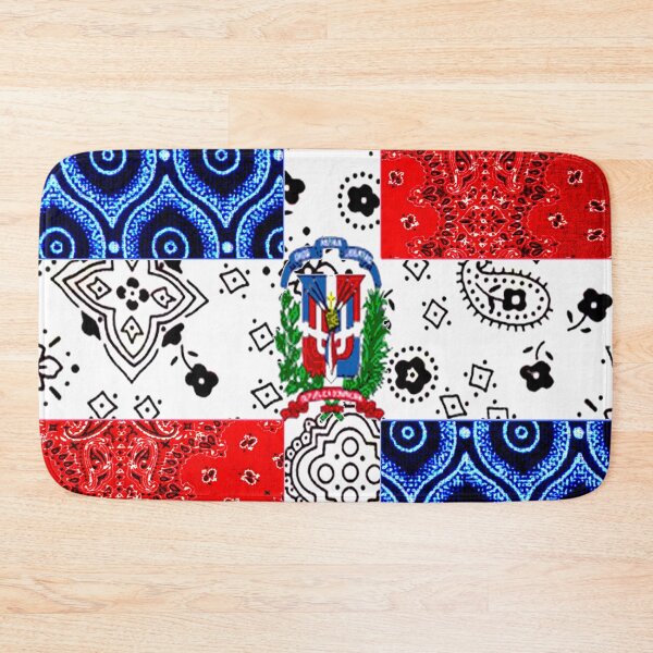 Item preview, Vintage Dominican Republic Flag designed and sold by artbyomega.