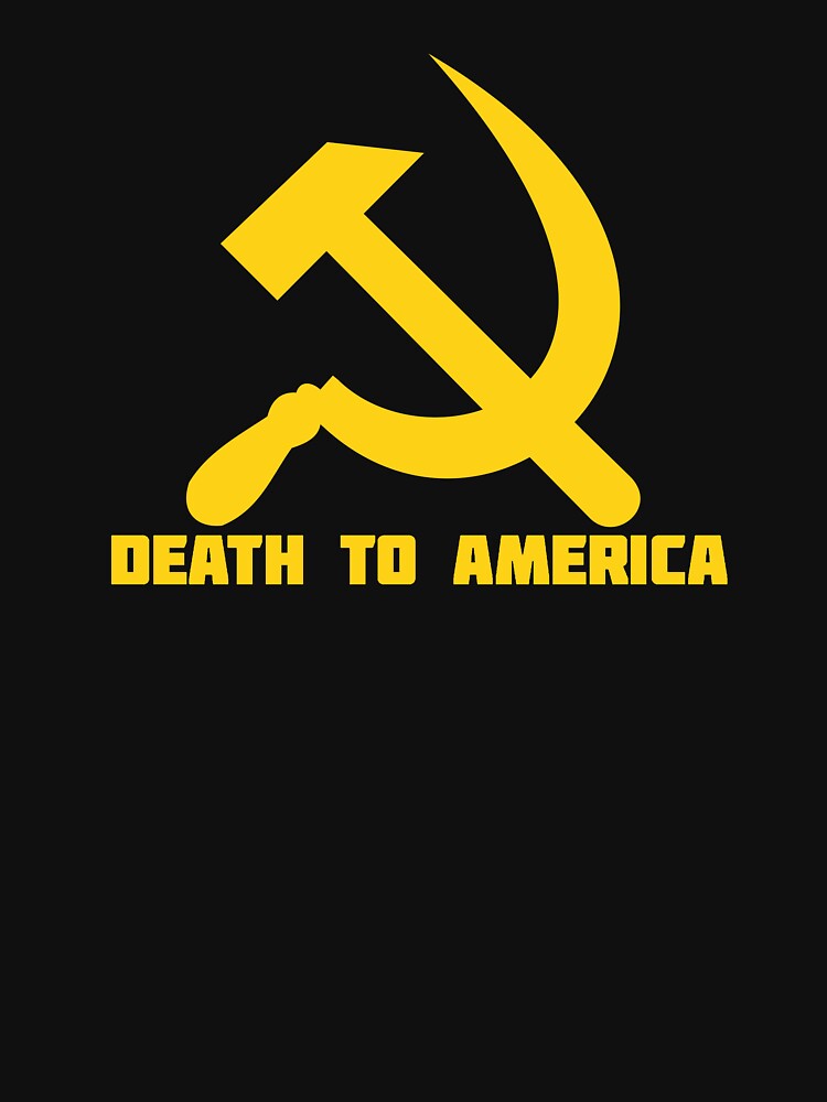 Thumbnail 7 of 7, Essential T-Shirt, Death To America 2 designed and sold by real-leftorium.