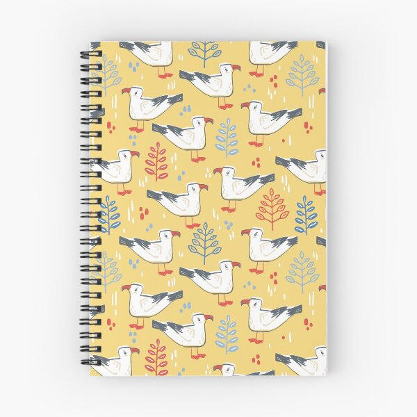 Item preview, Pattern  with walking gull. designed and sold by Dina Konovalova.