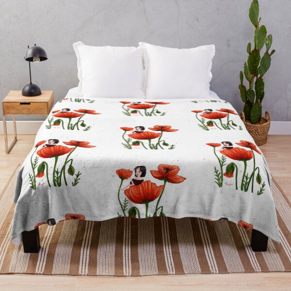 Item preview, Poppies Girl designed and sold by Leila Charafeddine.