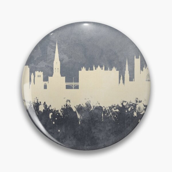 Item preview, Exeter England Skyline designed and sold by ArtPrints.