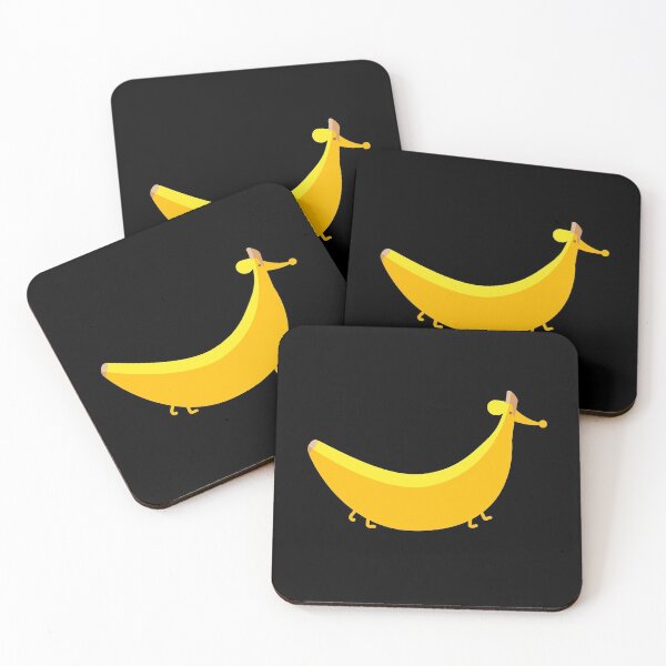 Item preview, Funny banana dachshund designed and sold by spontania.
