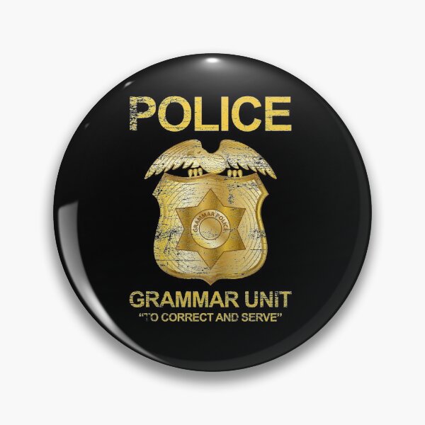 Aperçu de l'œuvre Police de grammaire créée et vendue par GeschenkIdee.