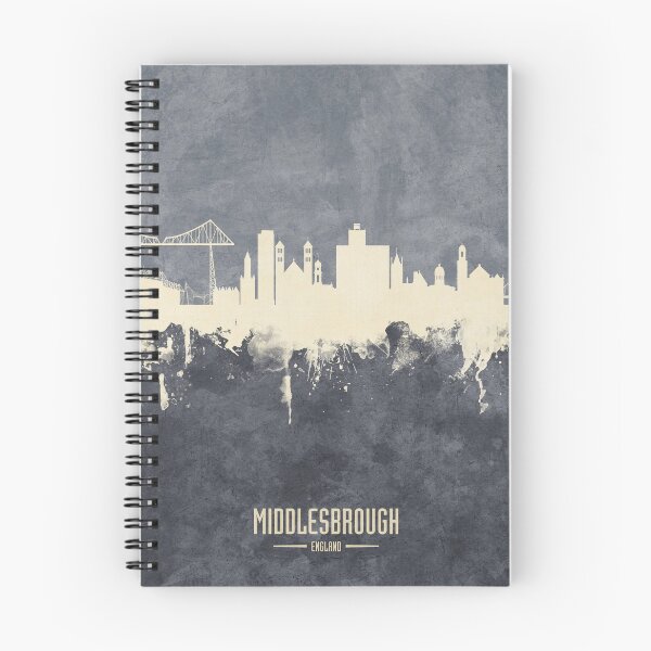 Item preview, Middlesbrough England Skyline designed and sold by ArtPrints.