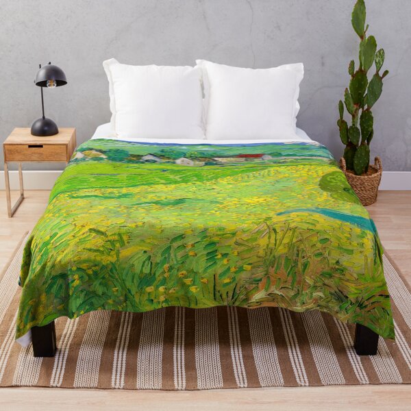 Item preview, View of Vessenots Near Auvers, by Vincent van Gogh designed and sold by Irina Polyanskaya.