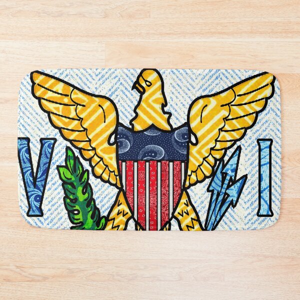 Item preview, Vintage Virgin Island US Flag designed and sold by artbyomega.