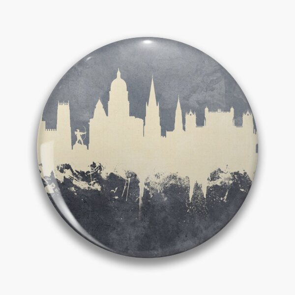 Item preview, Nottingham England Skyline designed and sold by ArtPrints.