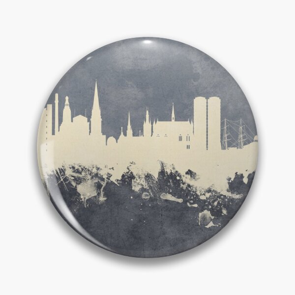 Item preview, Dundee Scotland Skyline designed and sold by ArtPrints.
