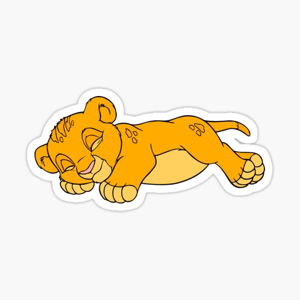 Stickers Sur Le Theme Simba Redbubble